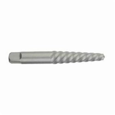 MORSE Screw Extractor, Series 773, 6 Extractor, 38 to 1932 Drill, For Screw Size 34 to 1 in, 334 20206